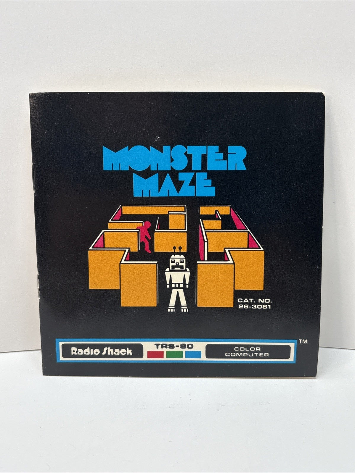 Monster Maze 26-3081 Radio Shack TRS-80 Game Manual Only