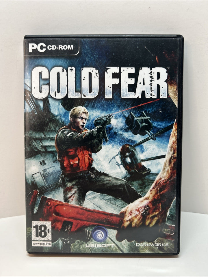 Cold Fear PC GAME (2005, Ubisoft) WITH MANUAL - French Français