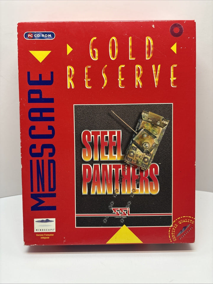 Steel Panthers - Gold reserve - PC CD-ROM - Big Box - French Français