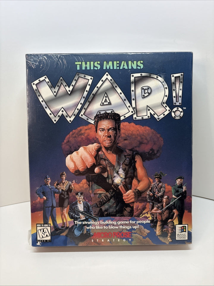 This Means War! Big Box PC Sealed - See Pictures