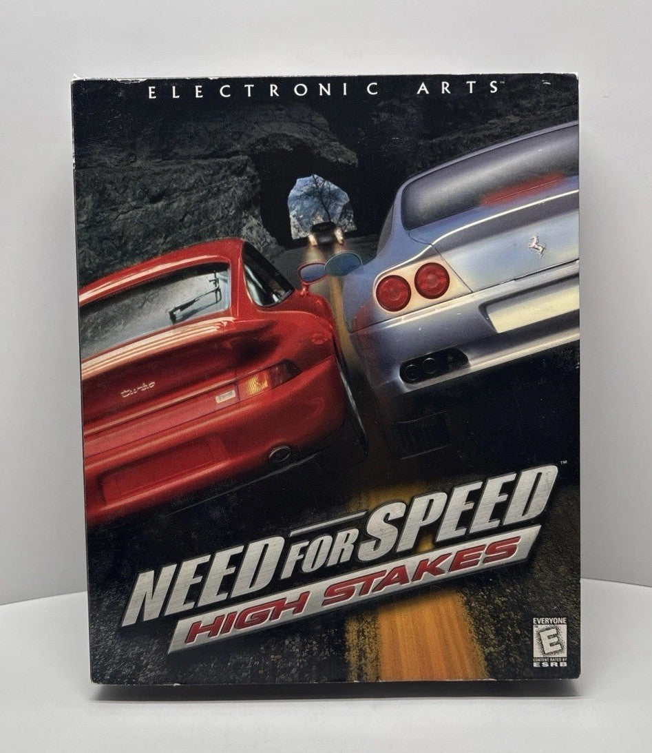 Need for Speed High Stakes (1999) Electronic Arts Big Box PC CD-ROM