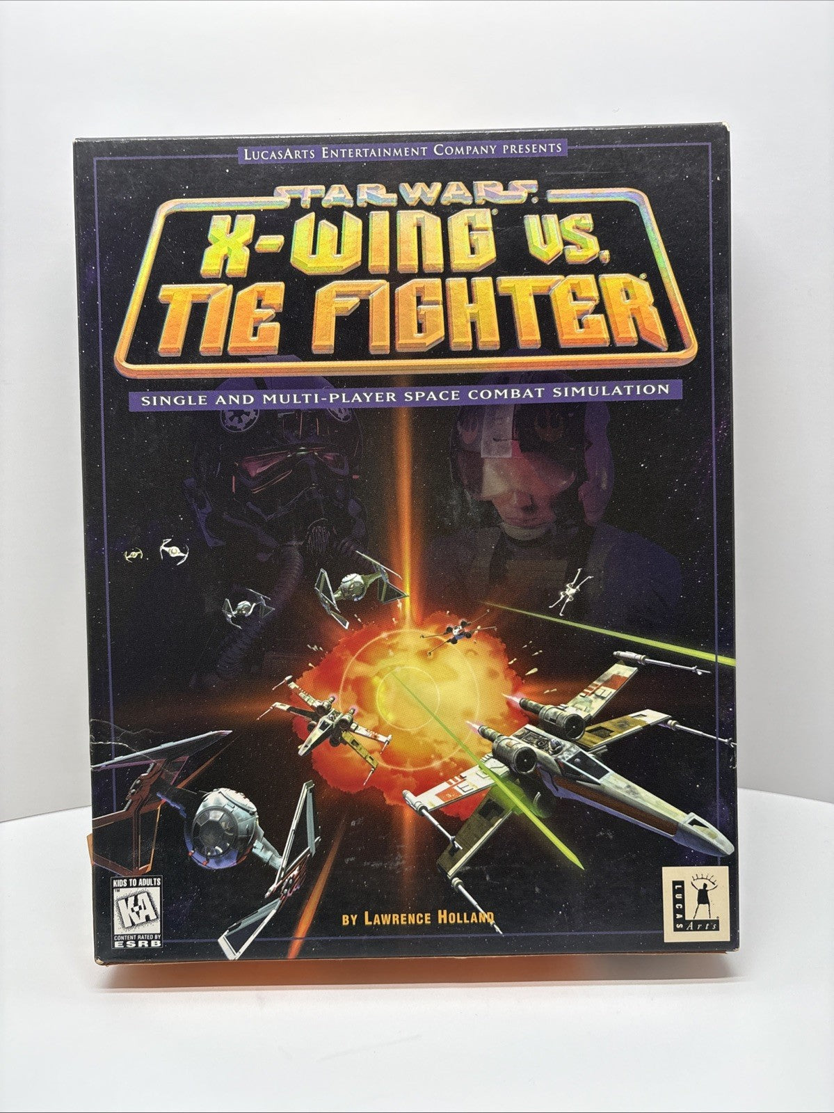 Star Wars X-Wing vs TIE Fighter (PC, 1997) Big Box