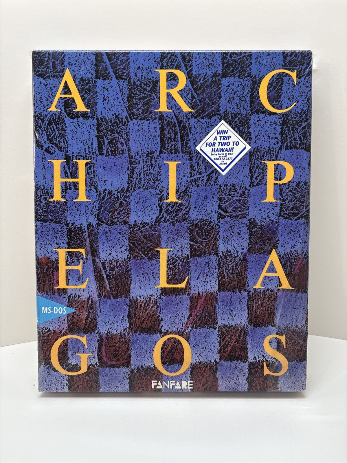 Archipelagos IBM PC 3.5 Floppy Big Box Fanfare 1989