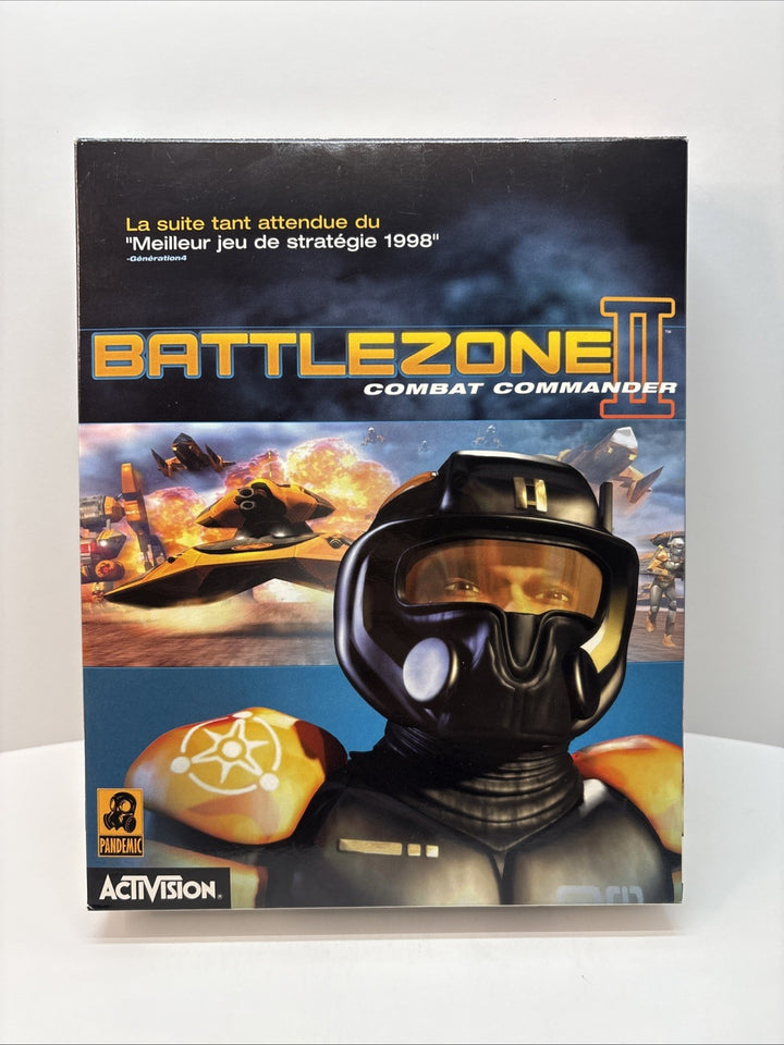Battlezone 2 II Combat Commander (1999) PC CD-ROM - Big Box - French
