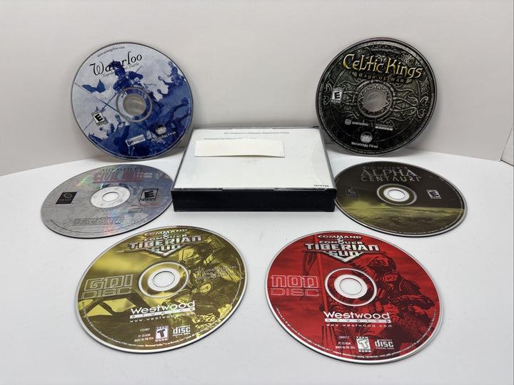 THE CONQUEROR'S COLLECTION (2004) - PC CD-ROM- Discs (6) In Jewel Case Only