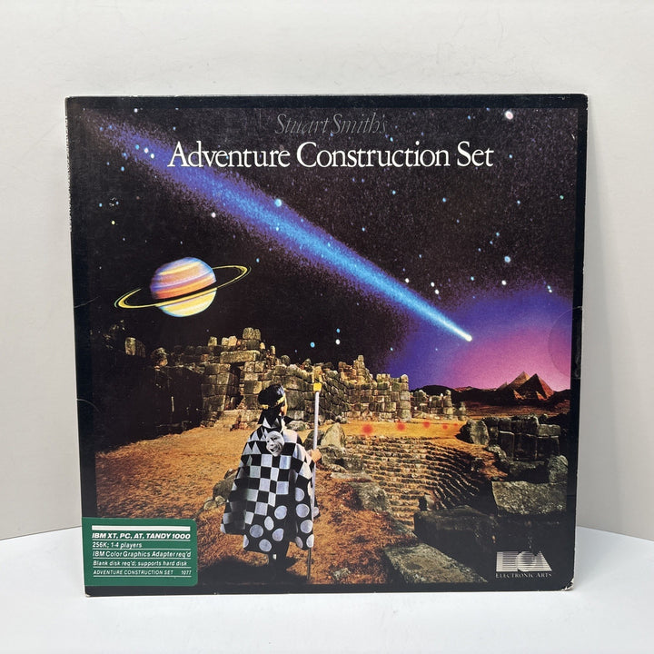Adventure Construction Set IBM Tandy PC 5-1/4" PC Game Complete CIB Stuart Smith