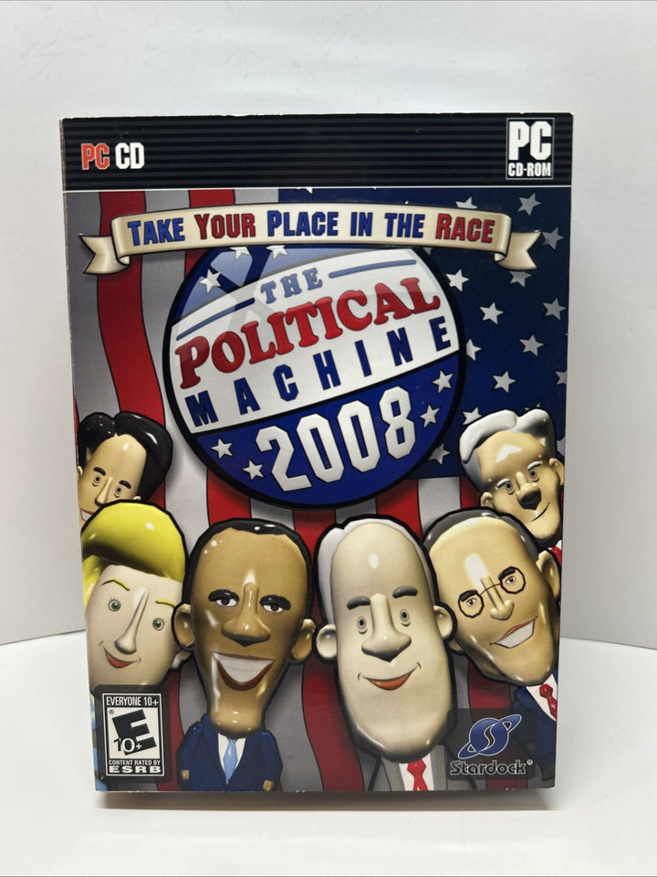 The Political Machine 2008 (PC, 2008) New and Sealed in Box