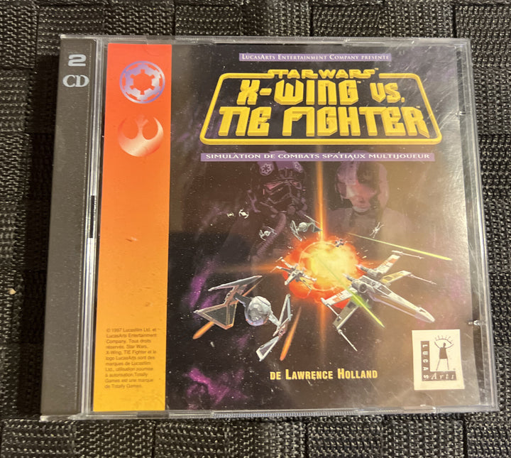 Star Wars: X-wing Vs Tie Fighter Pc - French - Discs And Manual - FRANÇAIS