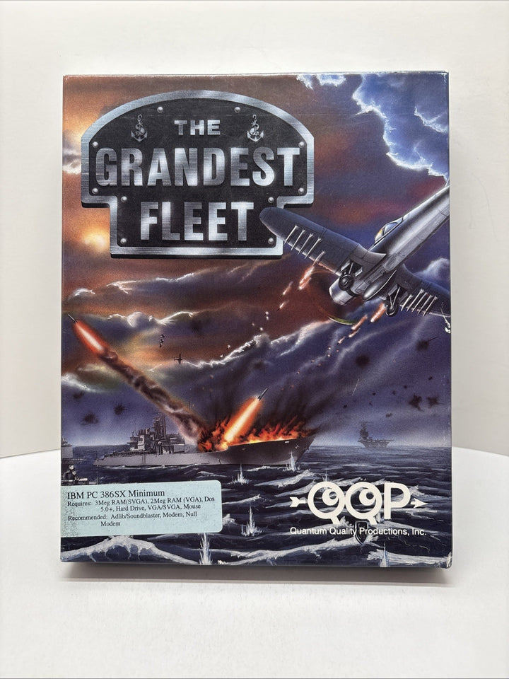 The Grandest Fleet Big Box Complete (PC 3.5" Diskette, 1994)