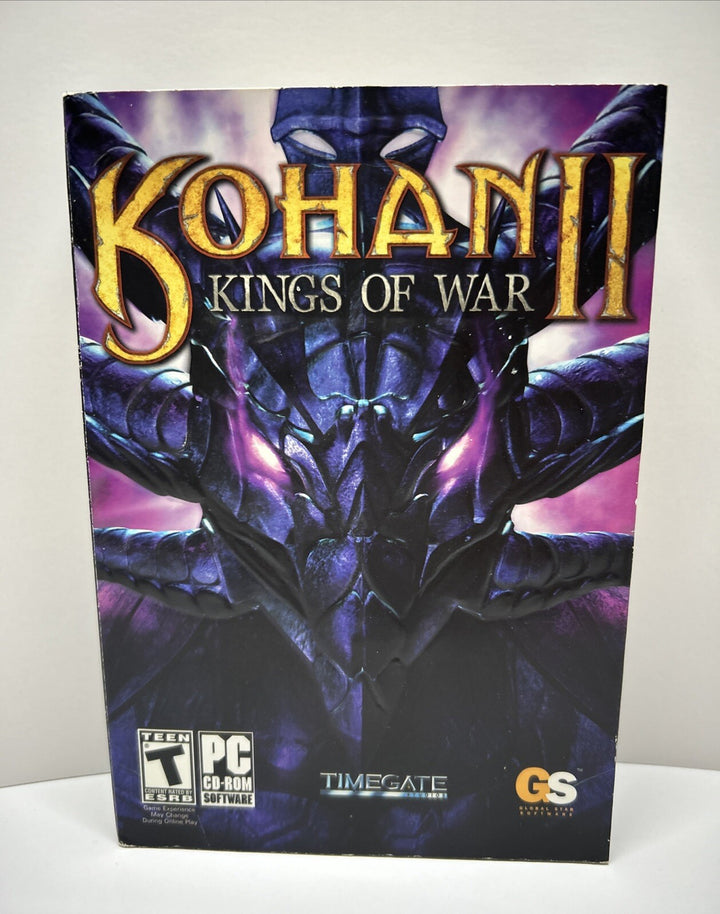 Kohan II: Kings of War (PC CD, 2004) Brand New Sealed