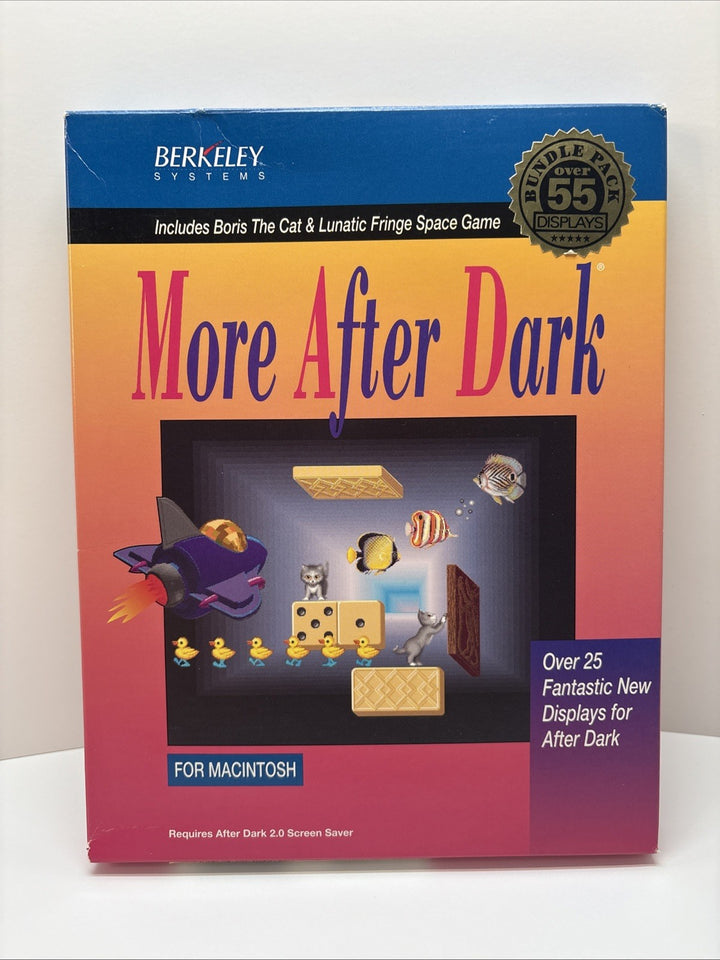 More After Dark - Big Box Software Berkeley Systems  (3.5") (Macintosh)