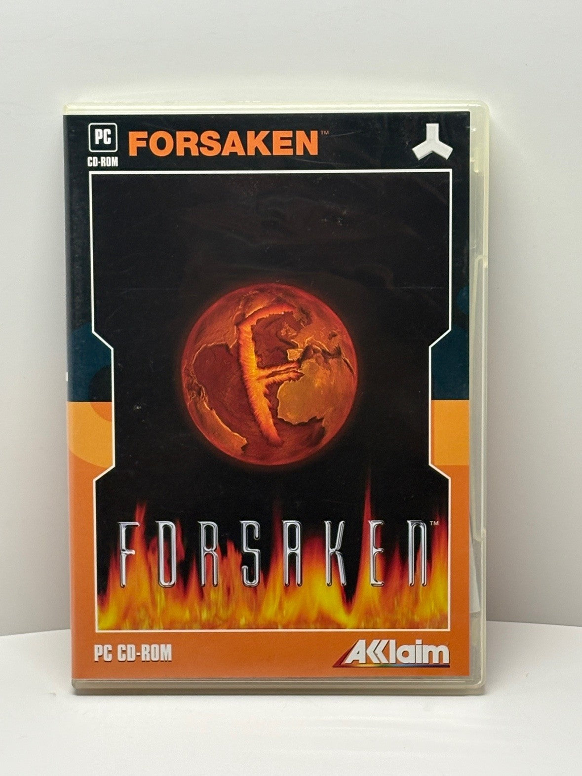 Forsaken PC CD-ROM FR Edition DVD Case Probe Acclaim 1998 FPS