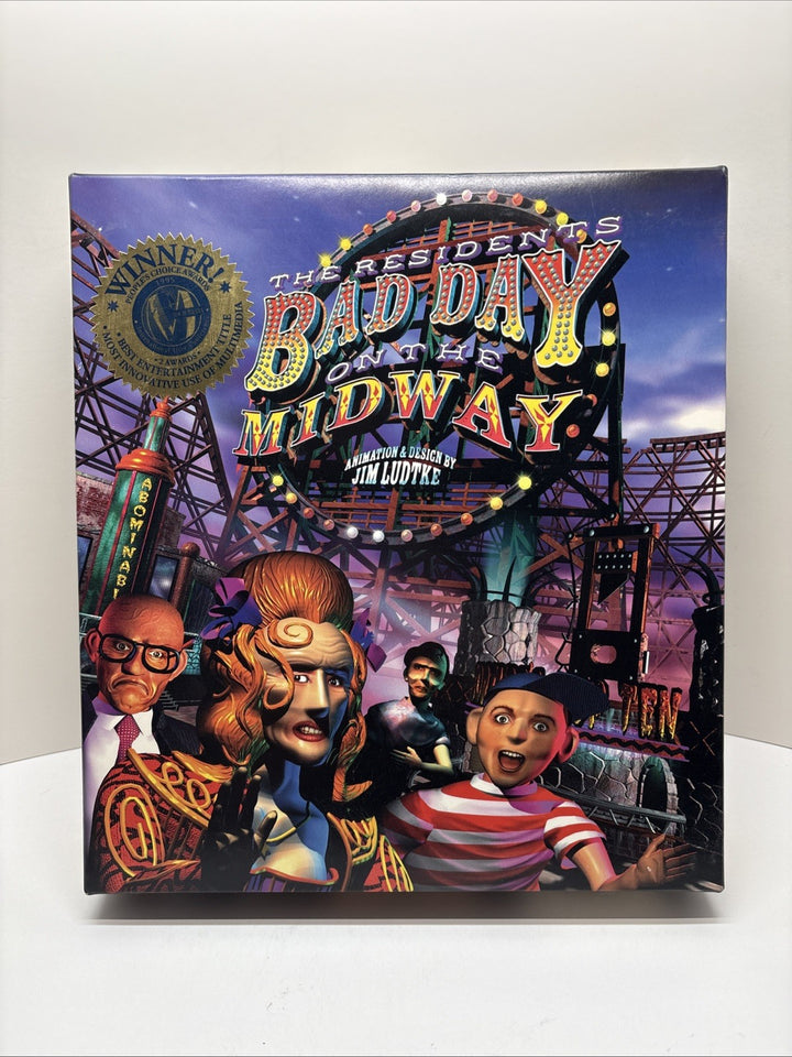 Bad Day on the Midway (1995) PC Big Box – Complete – Inscape – Sealed CD-ROM