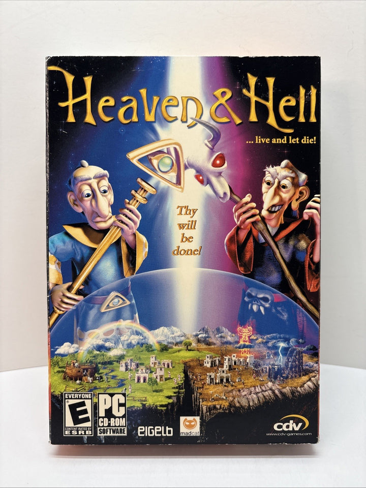 Heaven & Hell (PC CD) US Retail Store Edition Boxed - Rare