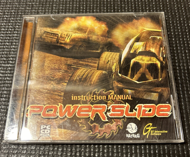 Power Slide PC Game CD Rom Classic OffRoad Racing Game 1998