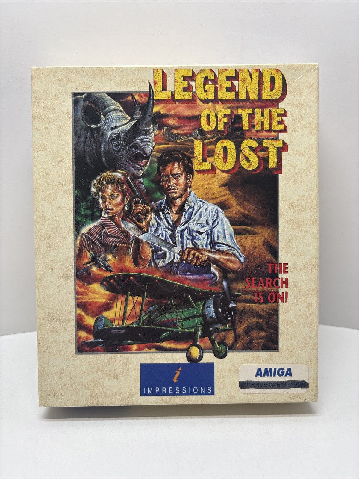 Legend Of The Lost Commodore Amiga 500 1200 Big Box Computer Game