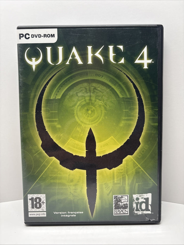 Quake 4 (2005) PC CD-ROM CIB Complete - French Français