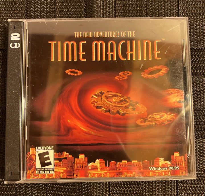 New Adventures of the Time Machine Jewel Case (PC, 2001) 2 discs