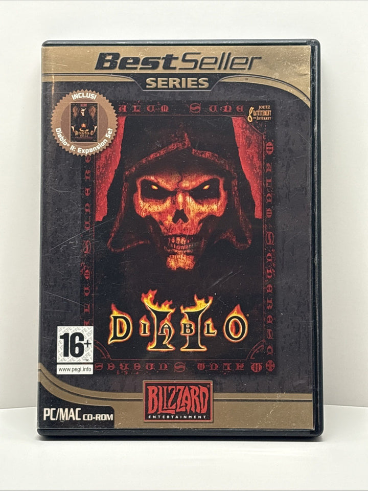 Diablo II 2  & Lord of Destruction Expansion PC CD-ROM- Bestseller Series