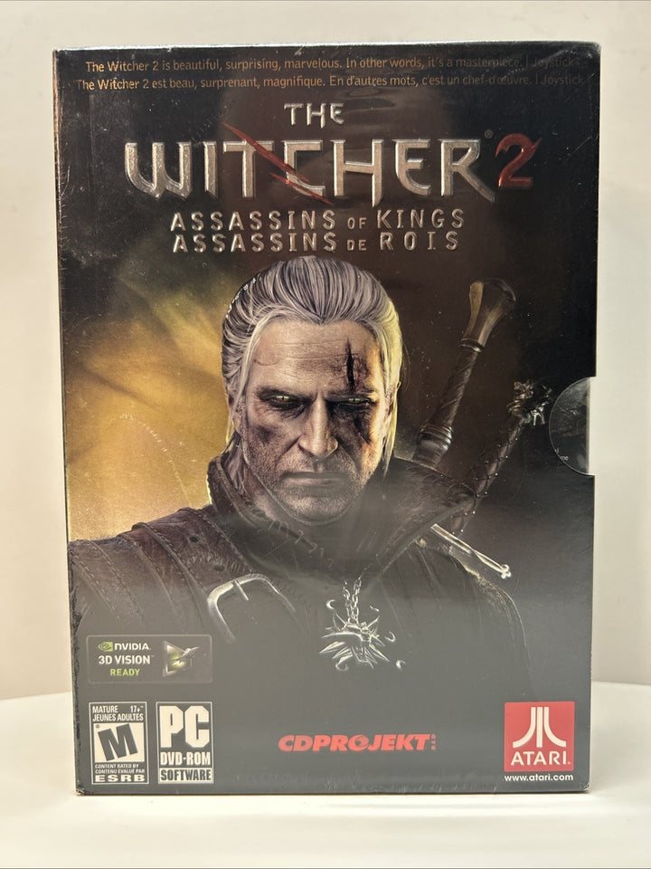 The Witcher 2: Assassins of Kings  (PC DVD, 2011) Sealed NIB - Canadian Version