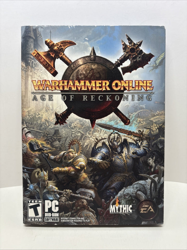 Warhammer Online: Age of Reckoning (PC , 2008) CIB