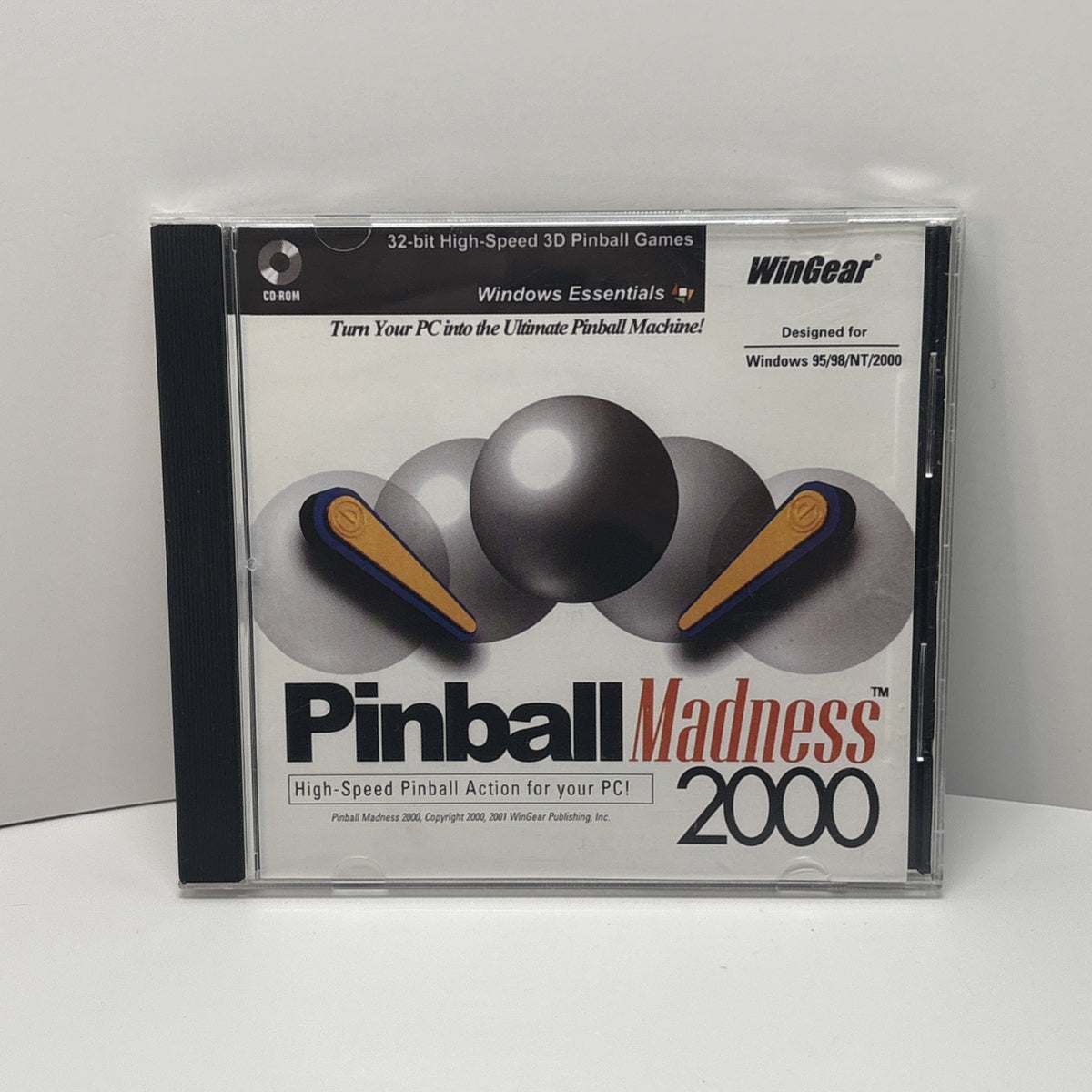 Pinball Madness 2000 - PC CD-ROM - Wingear