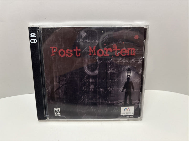 Post Mortem (PC CD-ROM, 2002) 2-Disc Set, Mystery Adventure Game