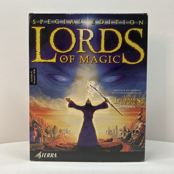 Lords of Magic: Special Edition (PC, 1998) Vintage Big Box PC Game - French