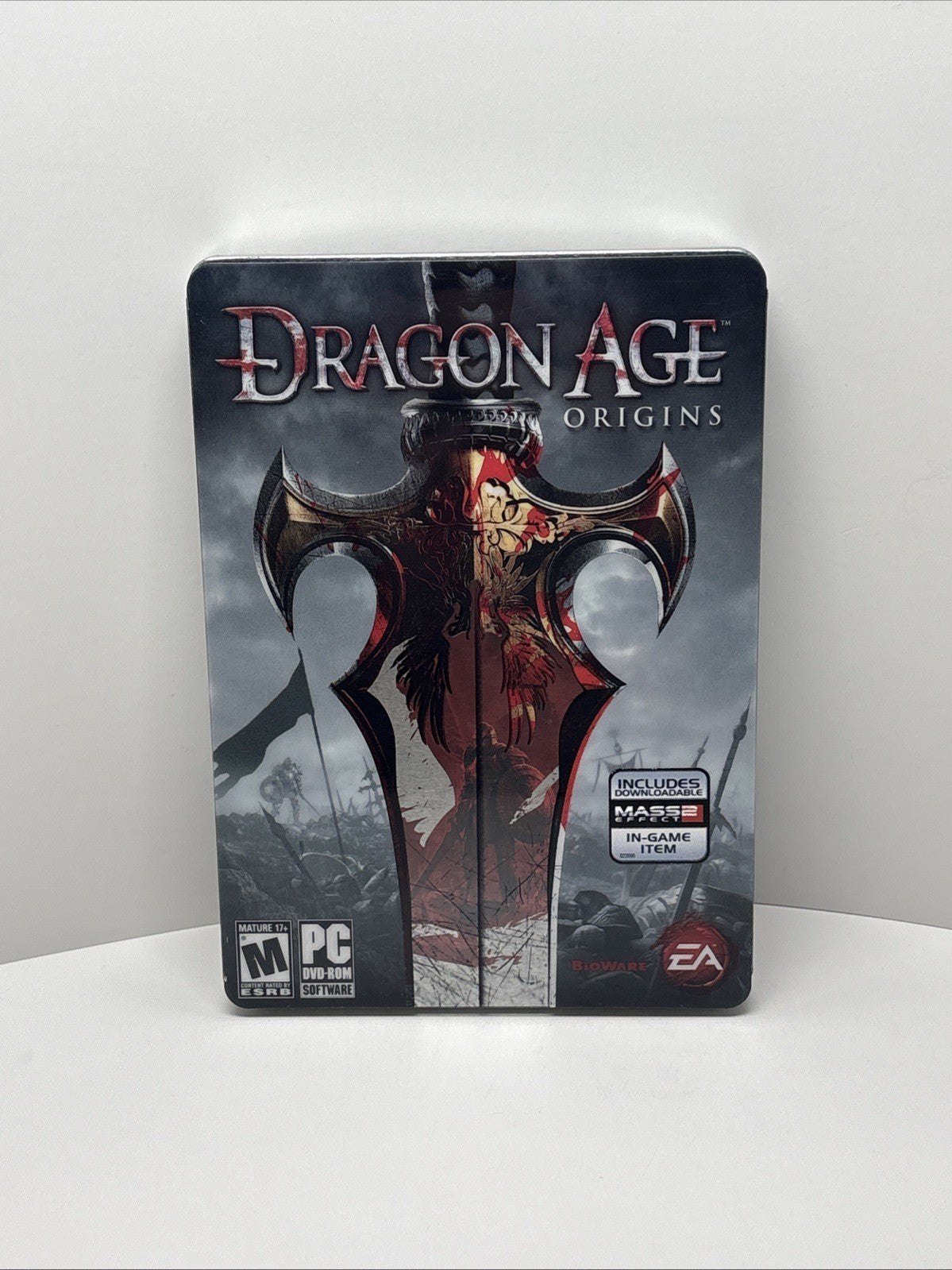 Dragon Age: Origins - Collector's Edition - (PC, 2009) Steelbook CIB w/MAP