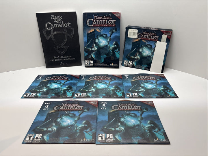 Dark Age of Camelot: Epic Edition (PC, 2005) No Box