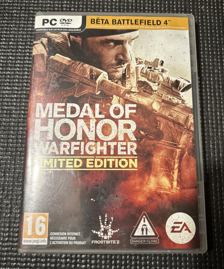 Medal of Honor: Warfighter Limited Edition PC Game EA Games 2012 - French