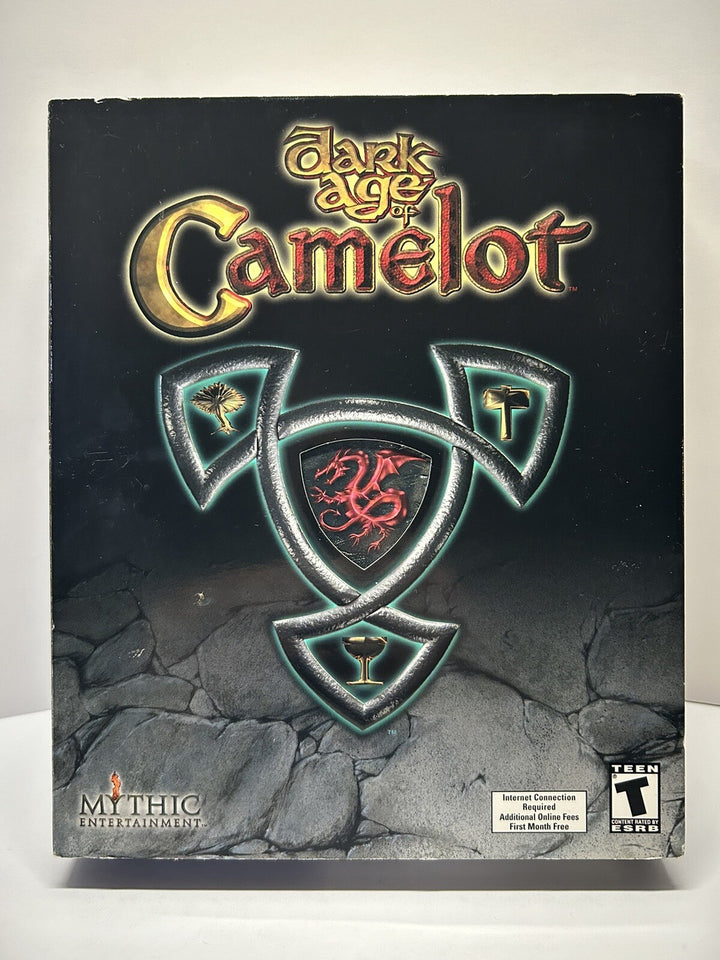 Dark Age of Camelot Big Box PC With Manual Map Inserts & Game + Poster