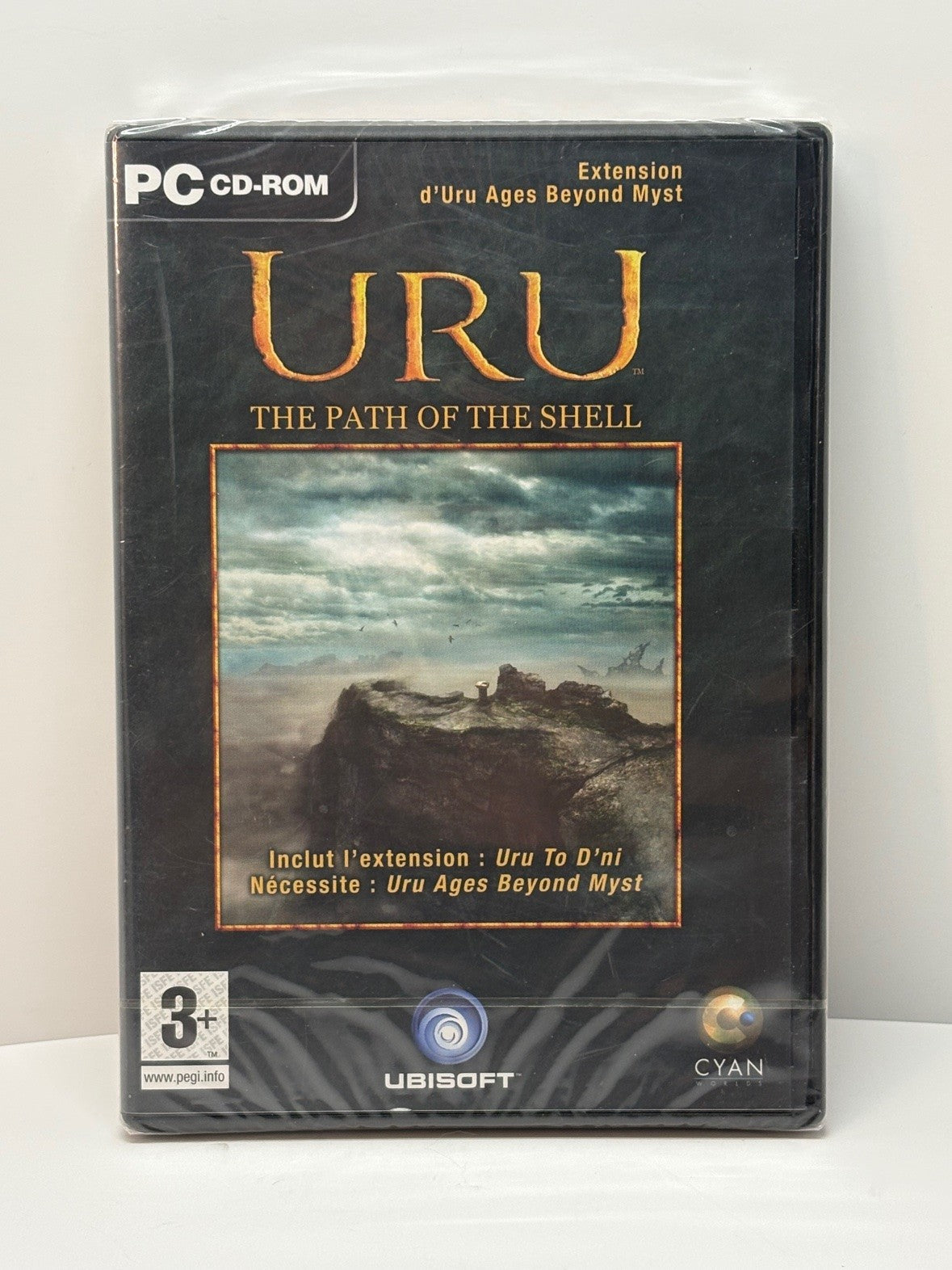 Uru The Path of the Shell PC CD-ROM Sealed FR Edition DVD Case Expansion 2004