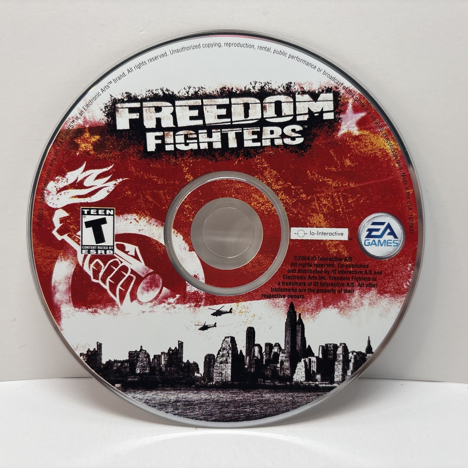 Freedom Fighters (PC, 2003) Disc Only