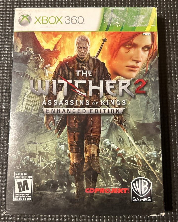 Xbox 360 The Witcher 2 Assassins Of Kings Enhanced Edition