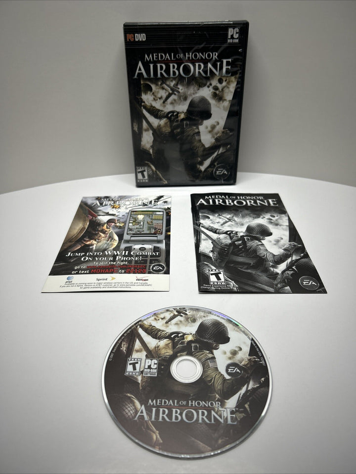 Medal of Honor Airborne (PC DVD-ROM, 2007) CIB Complete Game