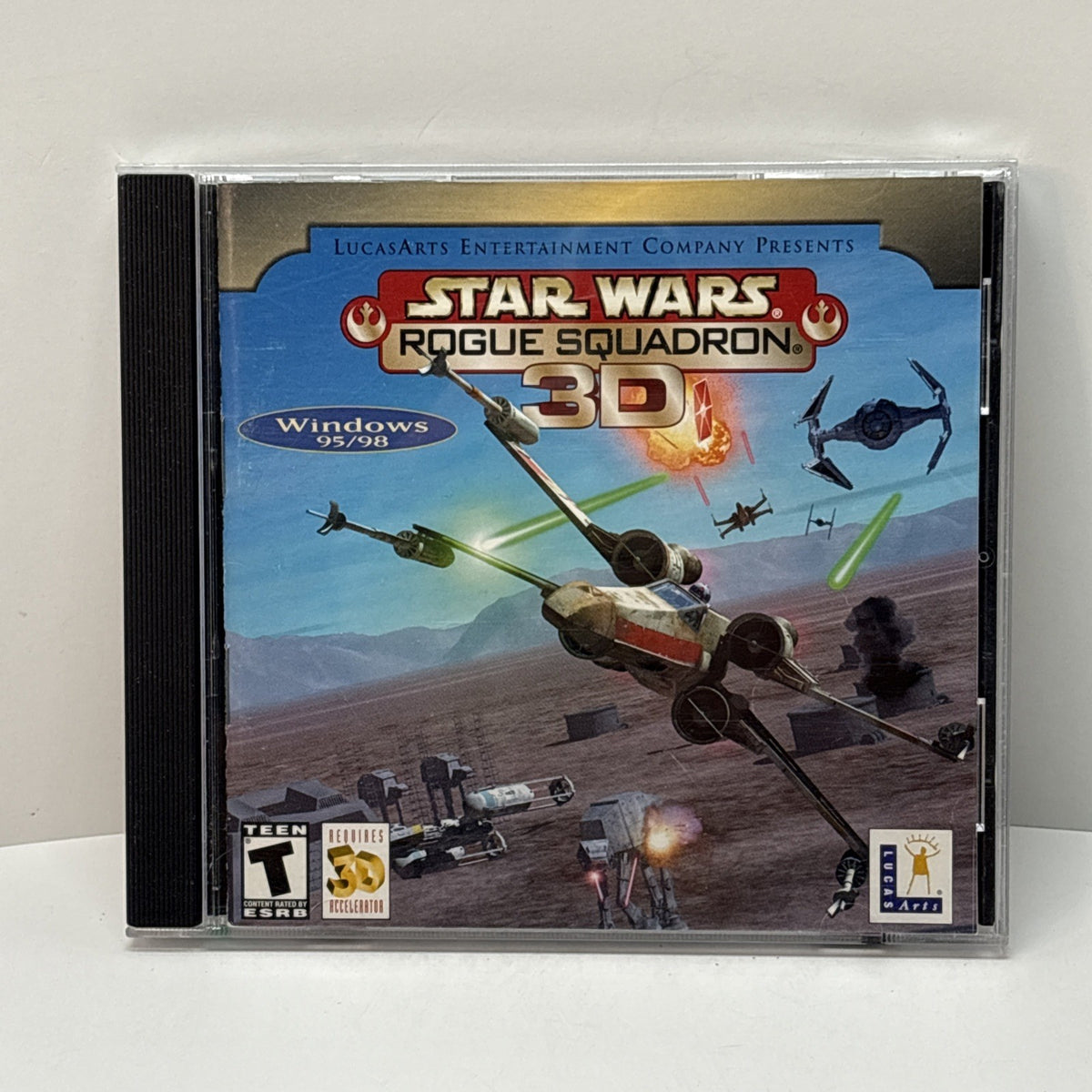 Star Wars Rogue Squadron 3D (1998) - Action Arcade Flight Windows PC CD-ROM