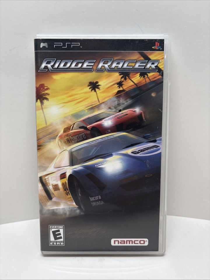 Ridge Racer (Sony PSP, 2005) Game Black Label Complete In Box CIB