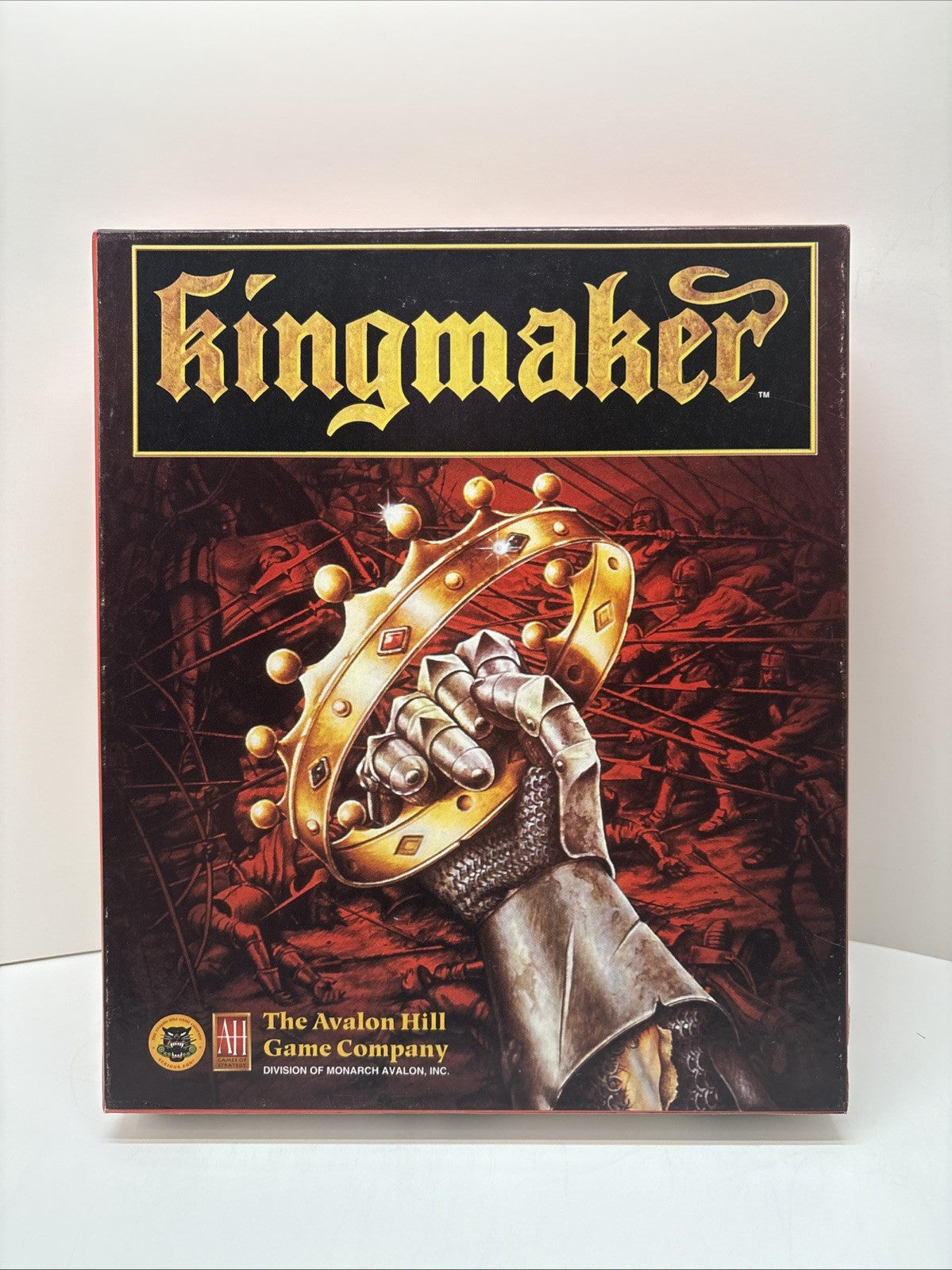 Kingmaker 1994 Avalon Hill computer game (PC CD-ROM) (DOS) Big Box