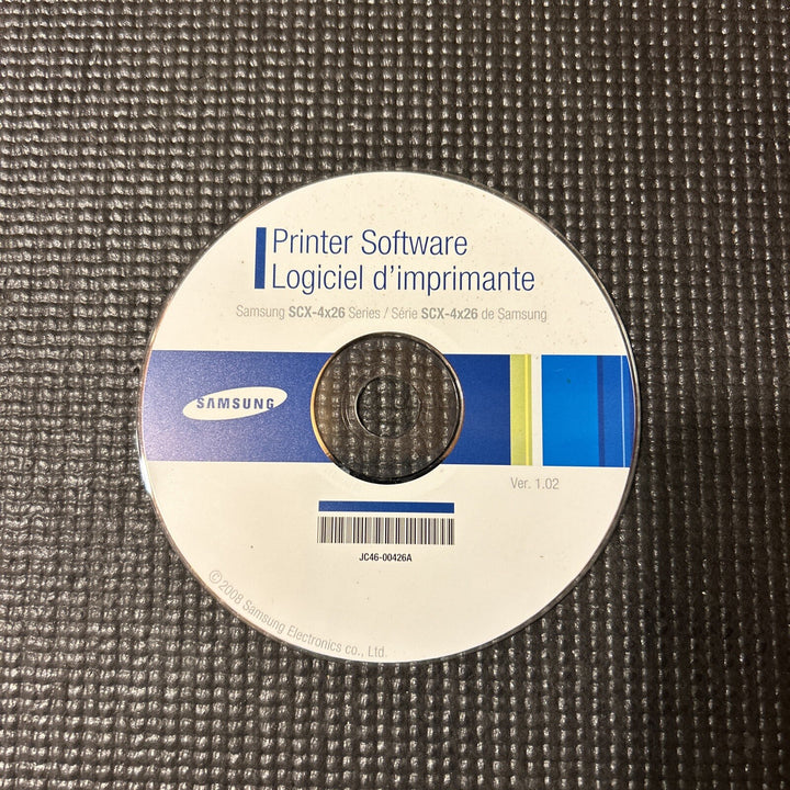 Samsung SCX-4x26 Series Printer Software CD