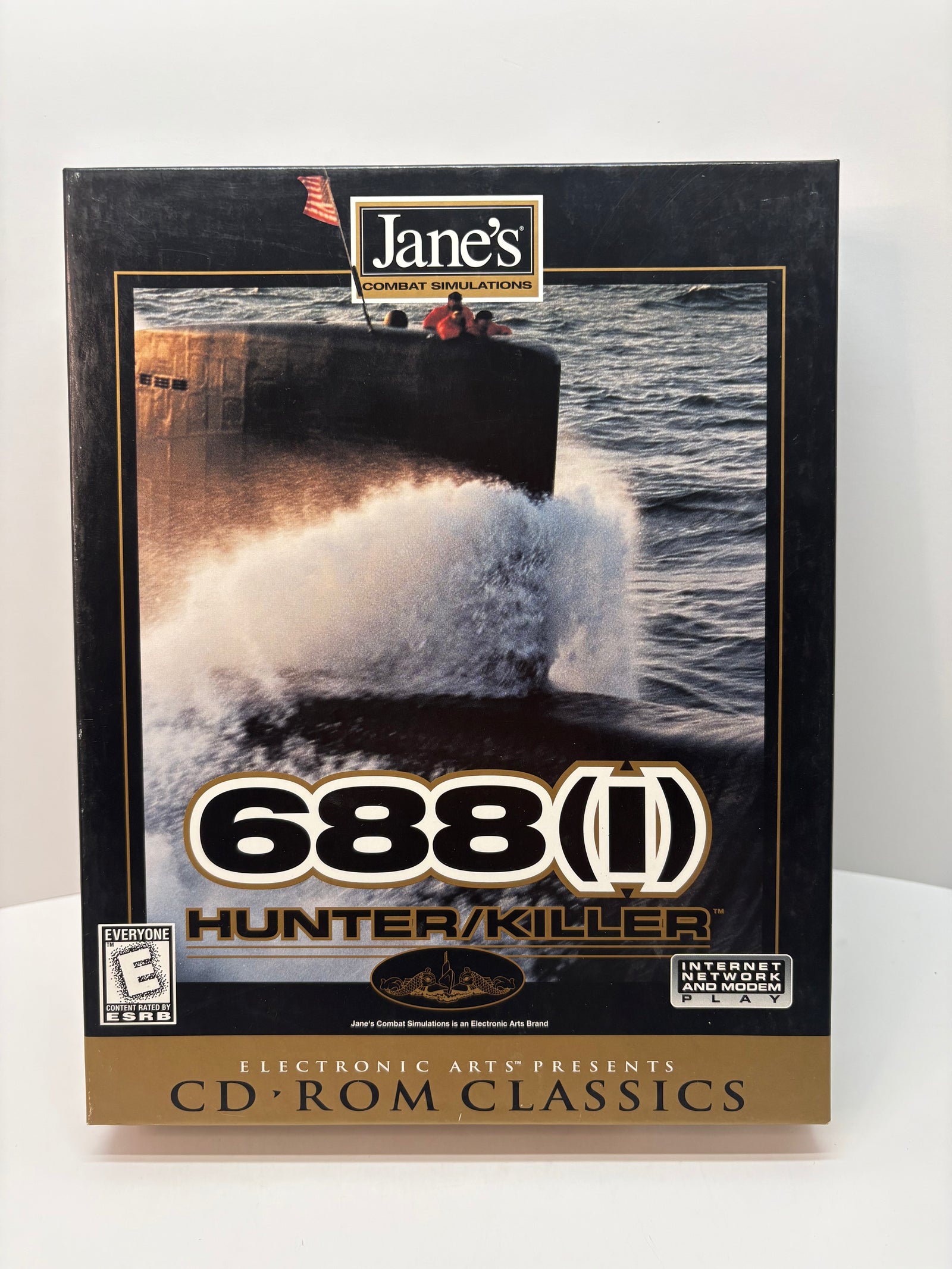 Jane's 688 (I) Hunter Killer CD-ROM Classics (1998) - Big Box PC CD-ROM