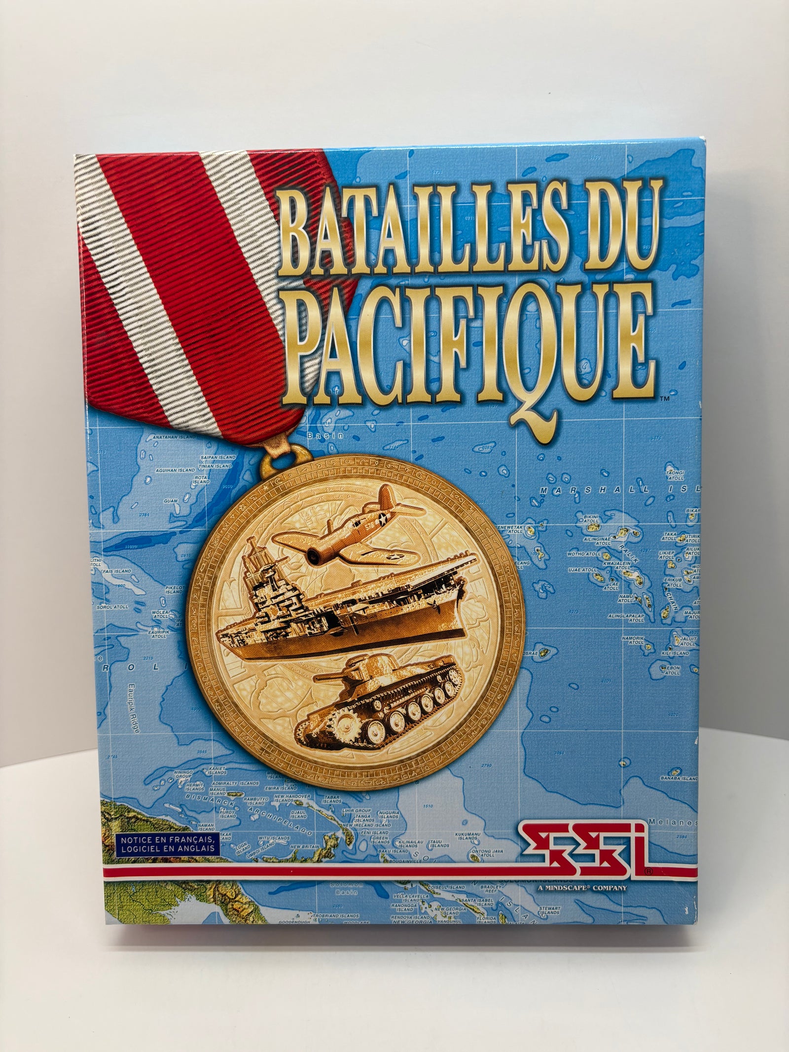 Pacific General - Batailles du Pacific (1997) SSI - Big Box PC CD-ROM - French