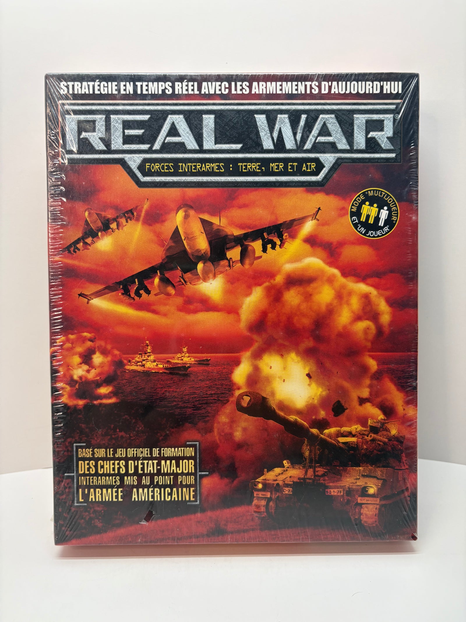 Real War Forces Interarmes (2001) PC CD-ROM Big Box Sealed French
