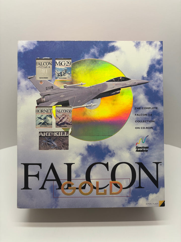 Falcon Gold (1994) - PC CD-ROM Big Box Sealed