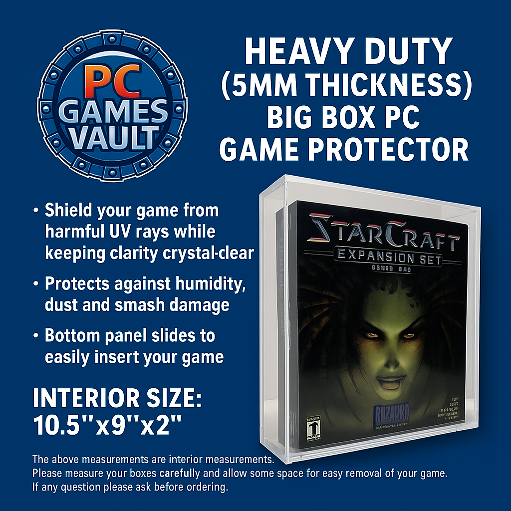 Heavy Duty Big Box PC Game Protector