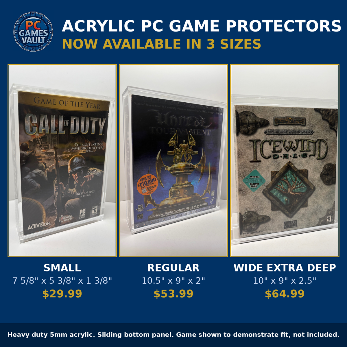 Heavy Duty Big Box PC Game Protector