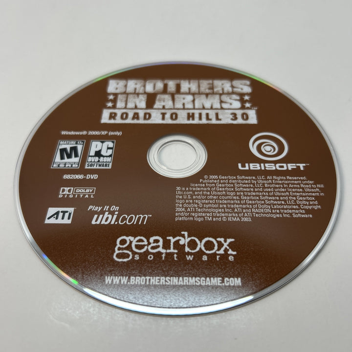 Brothers in Arms: Road To Hill 30 (PC DVD-ROM Game, 2005) Disc Only (1)
