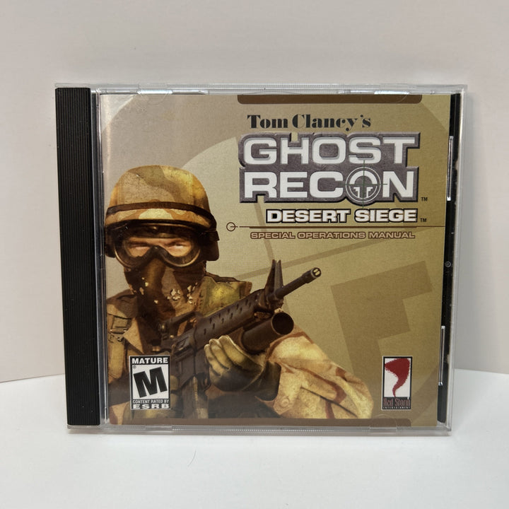 Ghost Recon: Desert Siege - PC Game, 2002 - Disc In Jewel Case