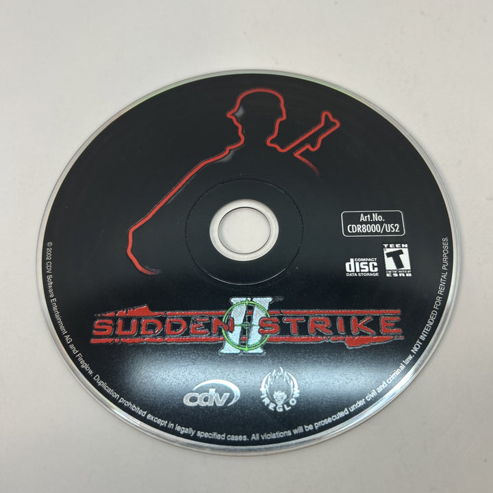 SUDDEN STRIKE II Pc Cd Rom 2 - FAST DISPATCH