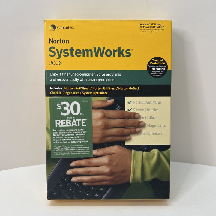 Norton SystemWorks 2006 (PC CD-ROM) w/ Manual – Ghost & GoBack Utilities